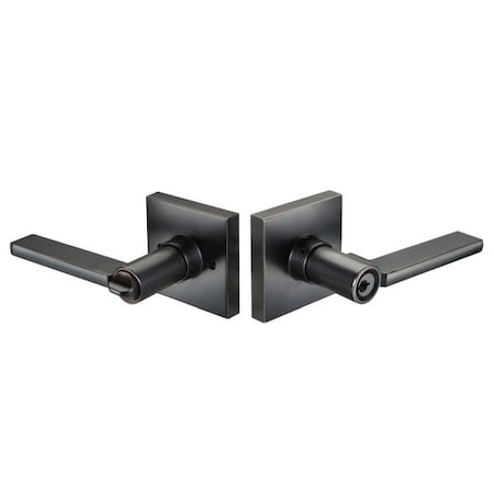 Entry Lock Seabrook Lever Square Rose Schlage C Key Oil Rubbed Bronze